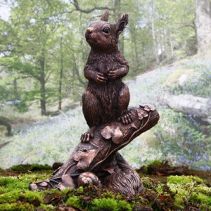 George – squirrel kitten in copper